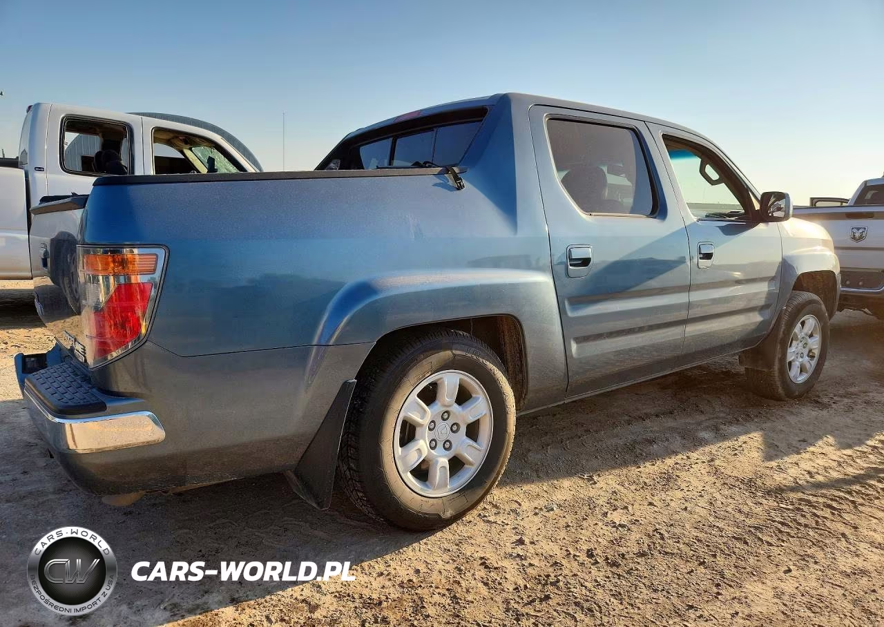 2006 Honda Ridgeline Rtl VIN:2HJYK16516H525929 - 3