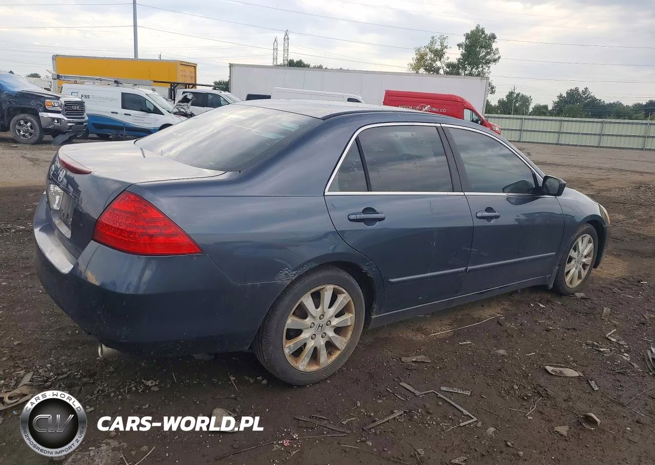 2007 Honda Accord Ex VIN:1HGCM665X7A802195 - 3