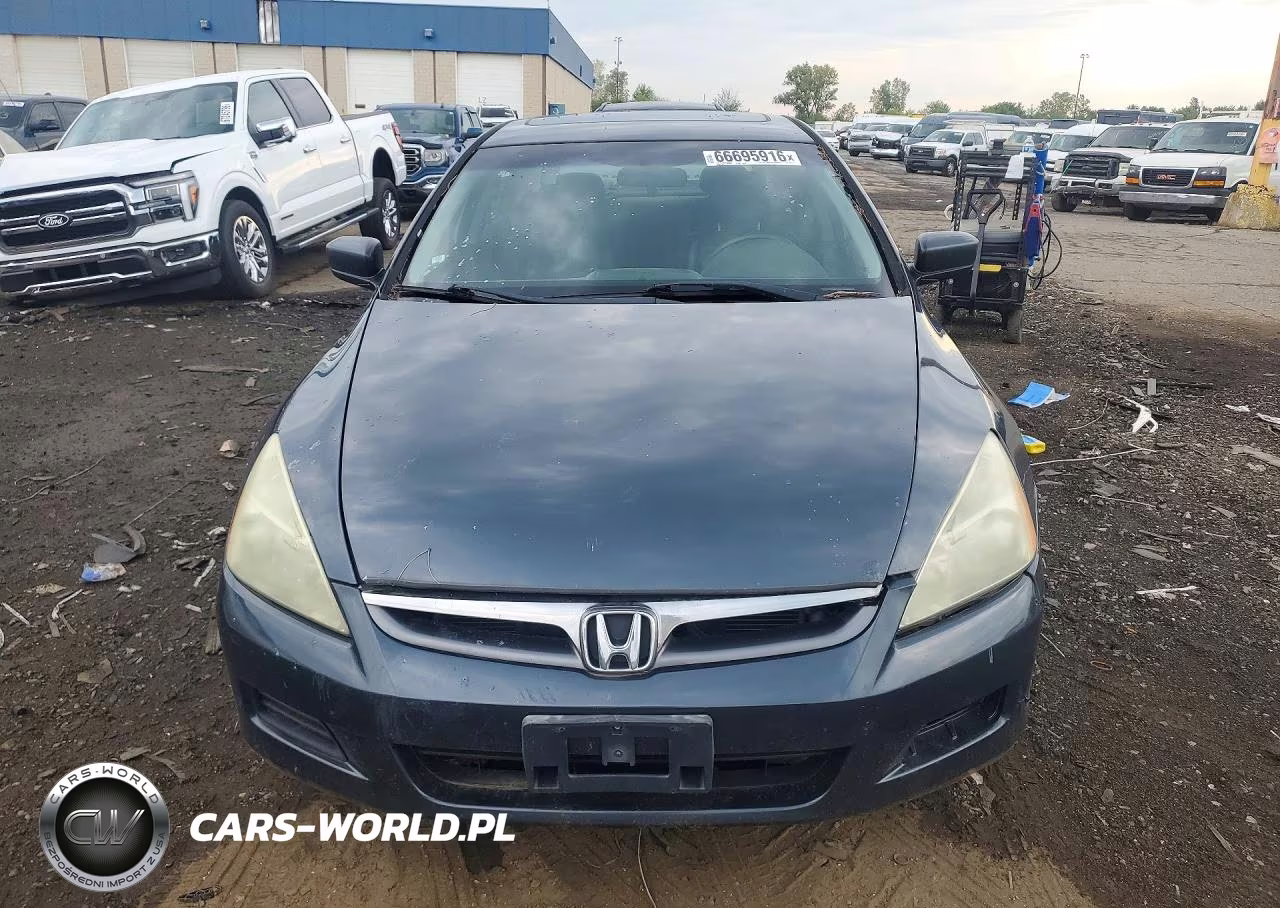 2007 Honda Accord Ex VIN:1HGCM665X7A802195 - 5