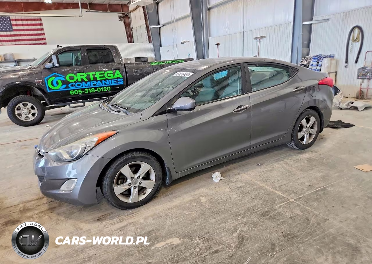2013 Hyundai Elantra Gls VIN:5NPDH4AE3DH354227 - 1
