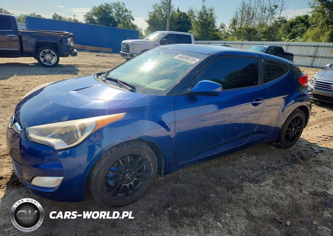 2017 Hyundai Veloster Base VIN:KMHTC6AD7HU307268 - 1