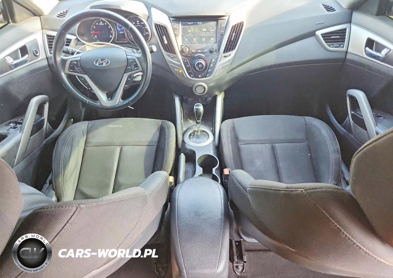 2017 Hyundai Veloster Base VIN:KMHTC6AD7HU307268 - 8