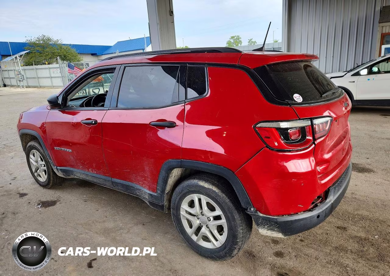 2017 Jeep Compass Sport VIN:3C4NJCAB4HT658844 - 2