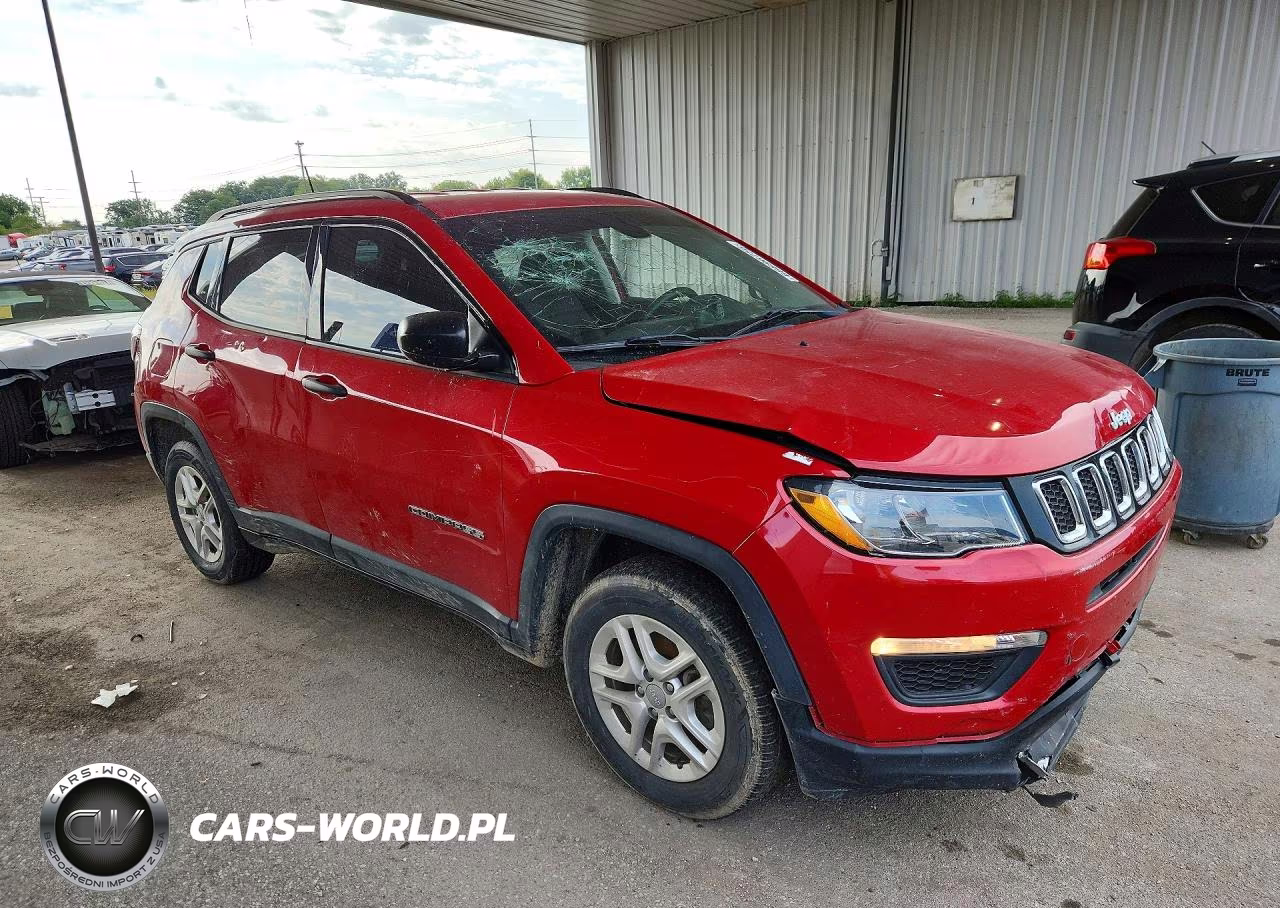 2017 Jeep Compass Sport VIN:3C4NJCAB4HT658844 - 4