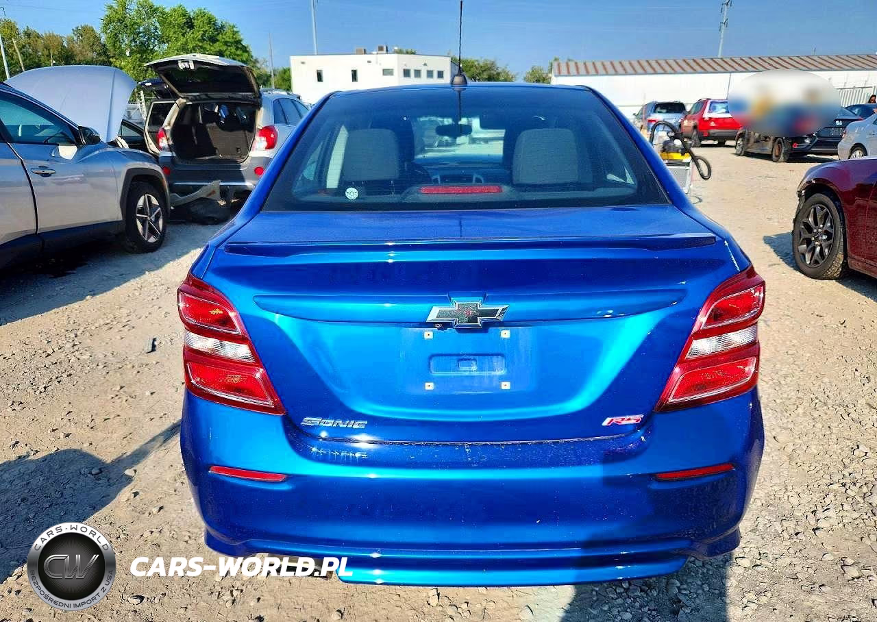 2020 Chevrolet Sonic Lt VIN:1G1JD5SB2L4104774 - 6