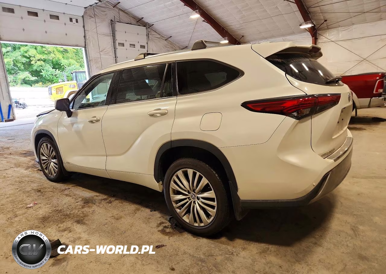 2023 Toyota Highlander Hybrid Platinum VIN:5TDEBRCH7PS109729 - 2