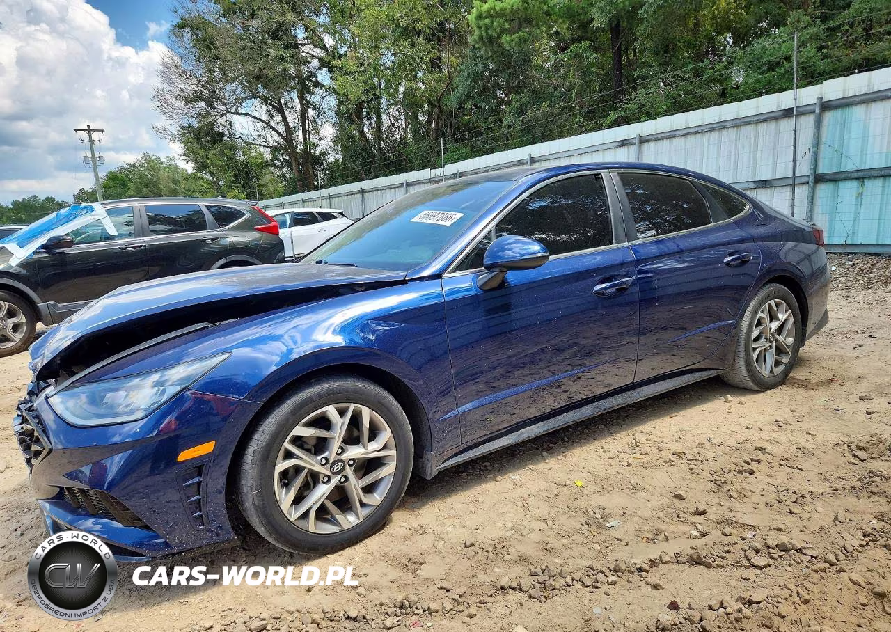 2021 Hyundai Sonata Sel VIN:5NPEL4JA6MH128649 - 1