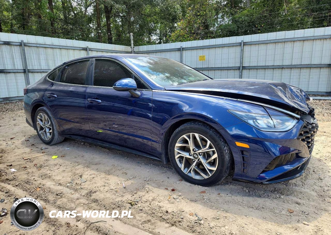 2021 Hyundai Sonata Sel VIN:5NPEL4JA6MH128649 - 4