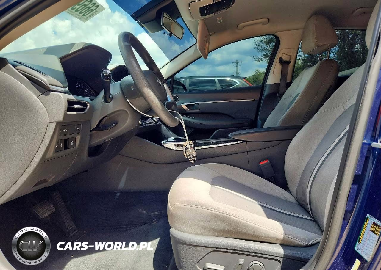 2021 Hyundai Sonata Sel VIN:5NPEL4JA6MH128649 - 7
