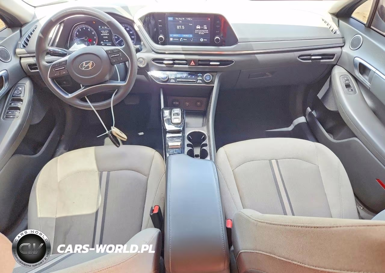 2021 Hyundai Sonata Sel VIN:5NPEL4JA6MH128649 - 8