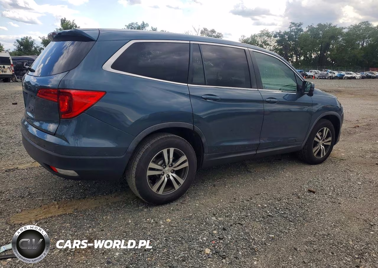 2016 Honda Pilot Ex VIN:5FNYF5H3XGB020278 - 3