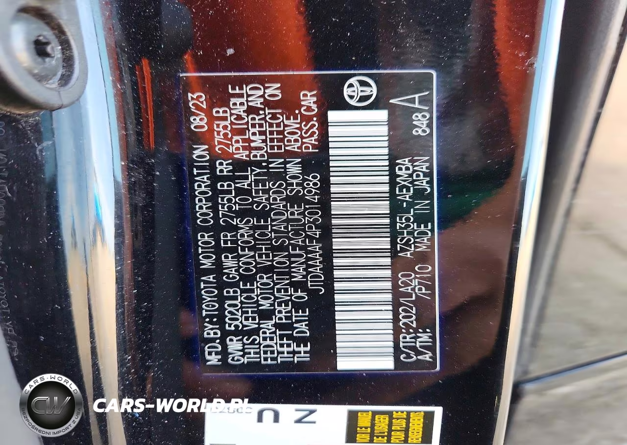 2023 Toyota Crown Limited VIN:JTDAAAAF4P3014986 - 13