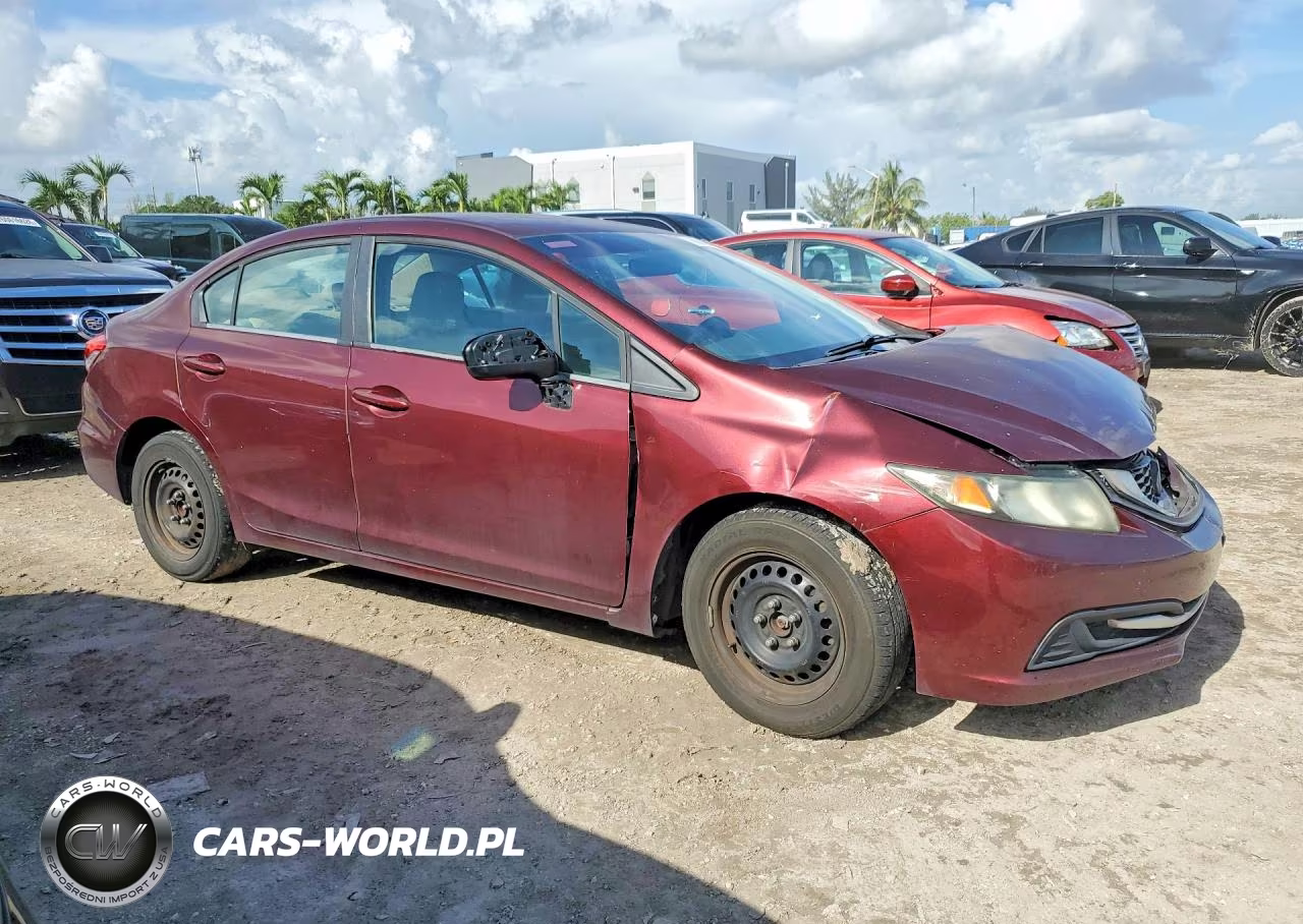 2015 Honda Civic Lx VIN:19XFB2F58FE064290 - 4