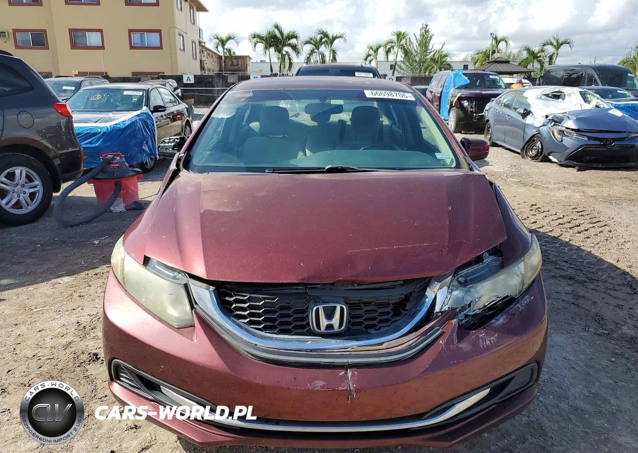 2015 Honda Civic Lx VIN:19XFB2F58FE064290 - 5