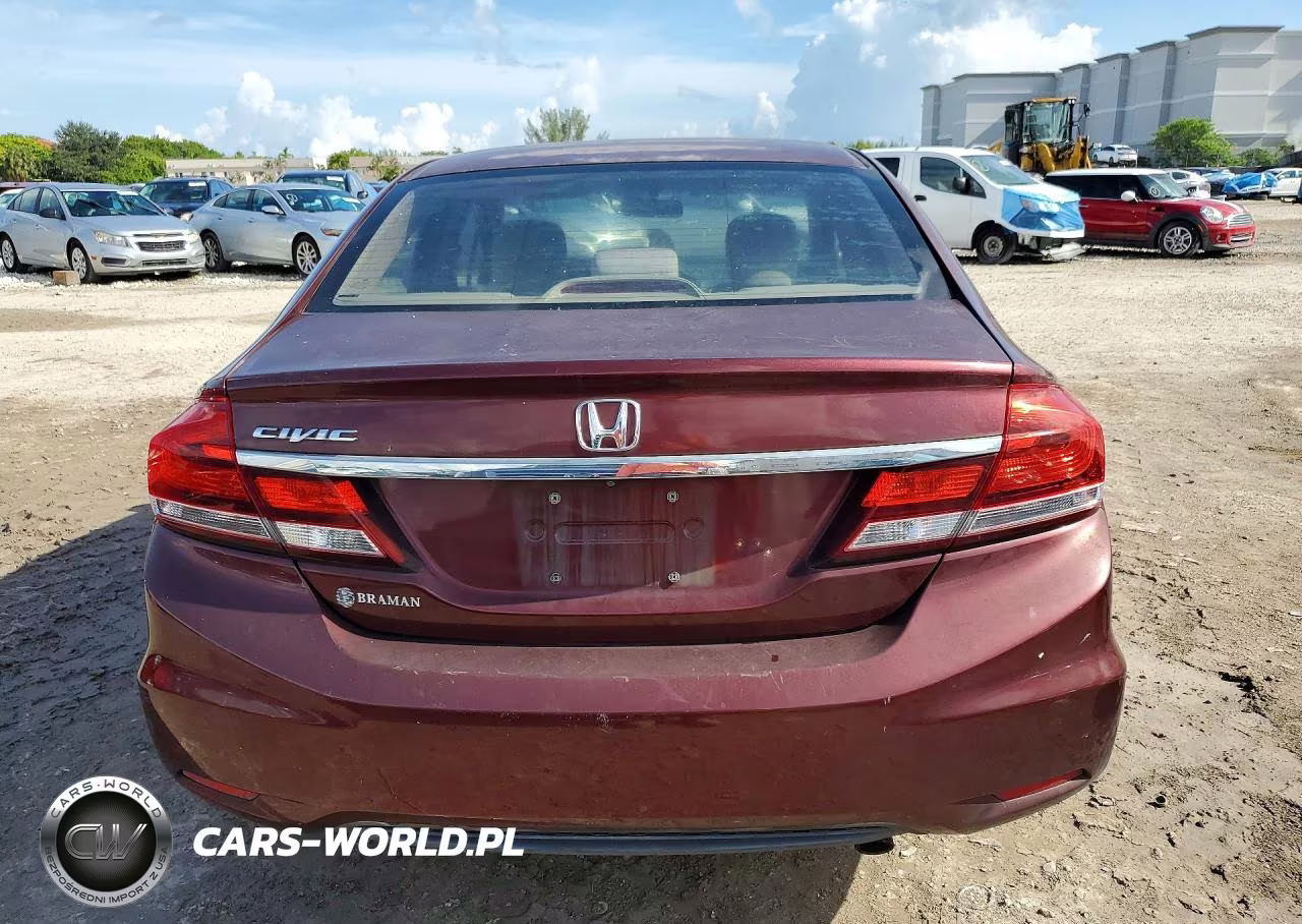 2015 Honda Civic Lx VIN:19XFB2F58FE064290 - 6
