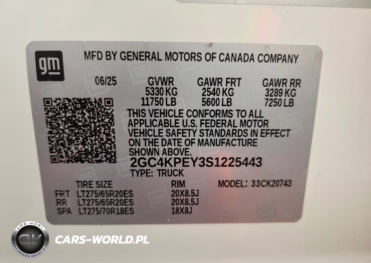 2025 Chevrolet Silverado K2500 Heavy Duty Ltz VIN:2GC4KPEY3S1225443 - 12