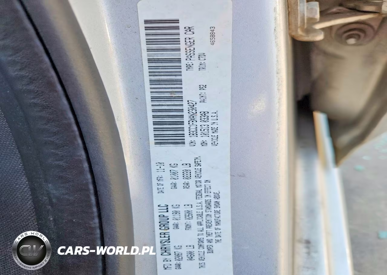 2010 Dodge Avenger Express VIN:1B3CC1FBXAN230427 - 13