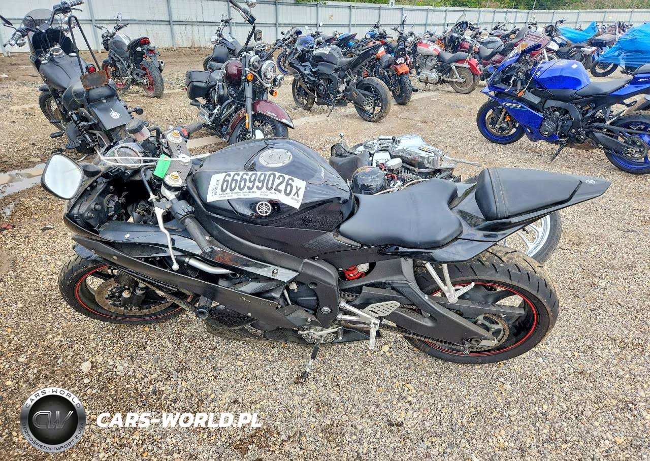 2006 Yamaha Yzfr6 L VIN:JYARJ12E96A005926 - 3