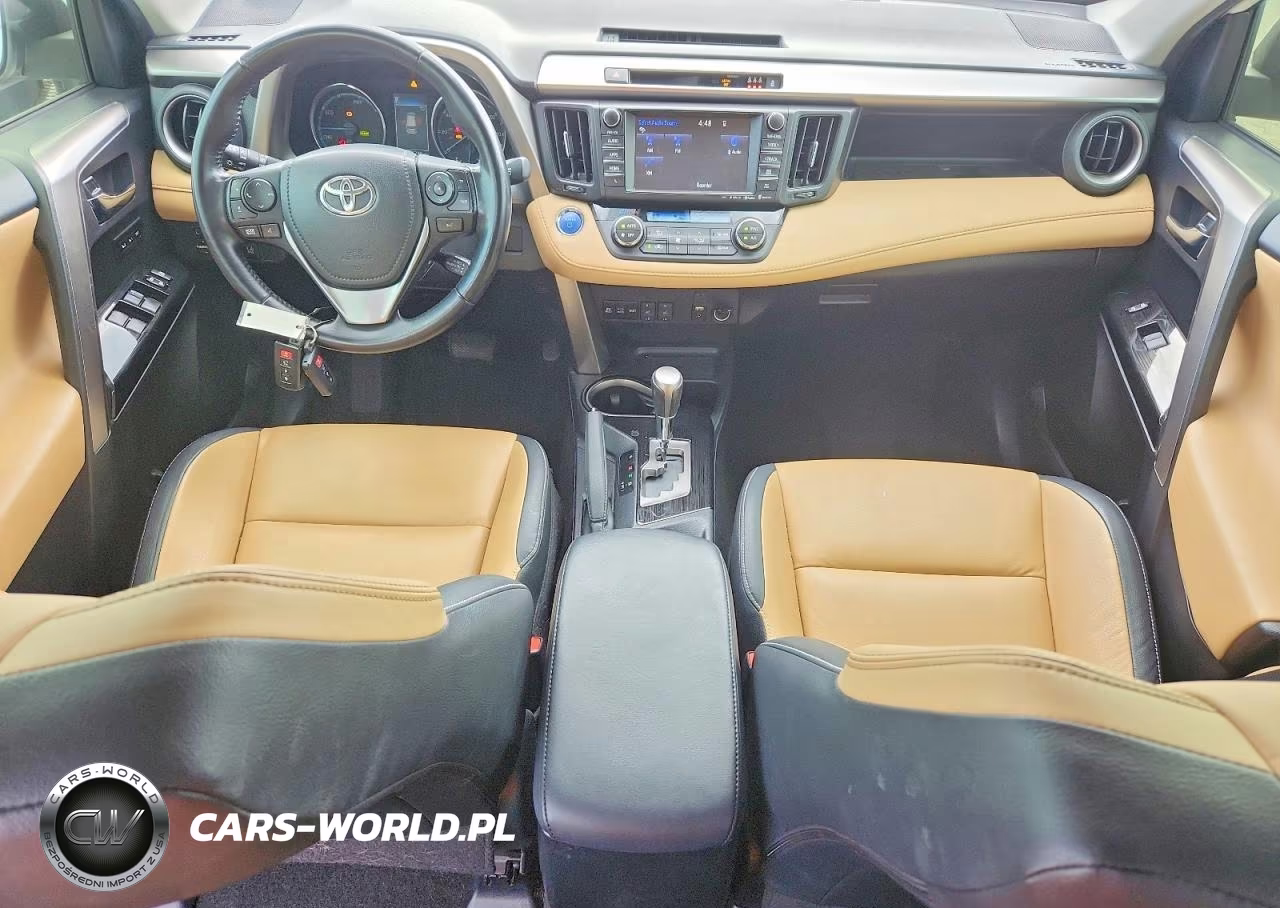 2017 Toyota Rav4 Hybrid Limited VIN:JTMDJREV2HD091400 - 8