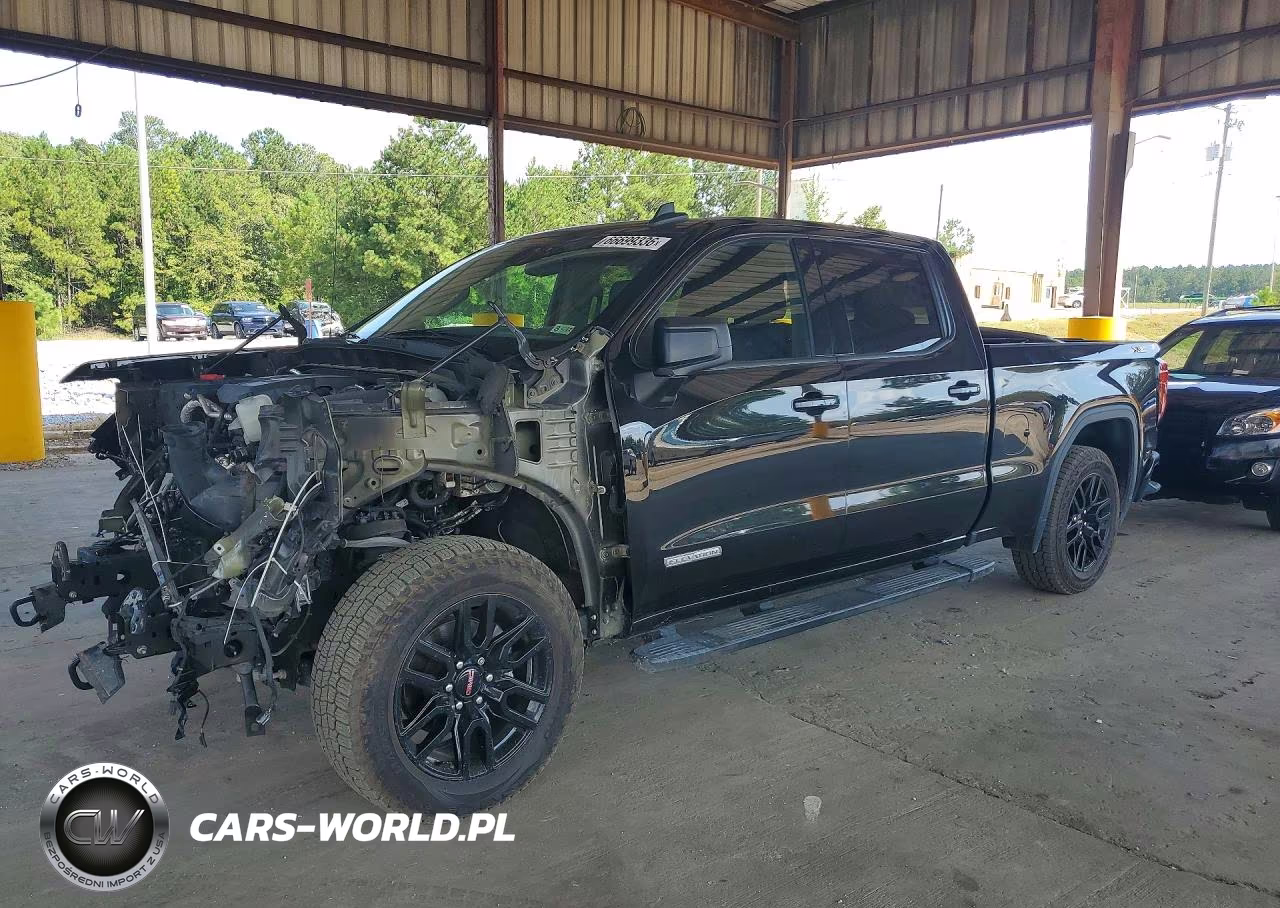 2021 GMC Sierra K1500 Elevation VIN:3GTU9CET2MG381721 - 1