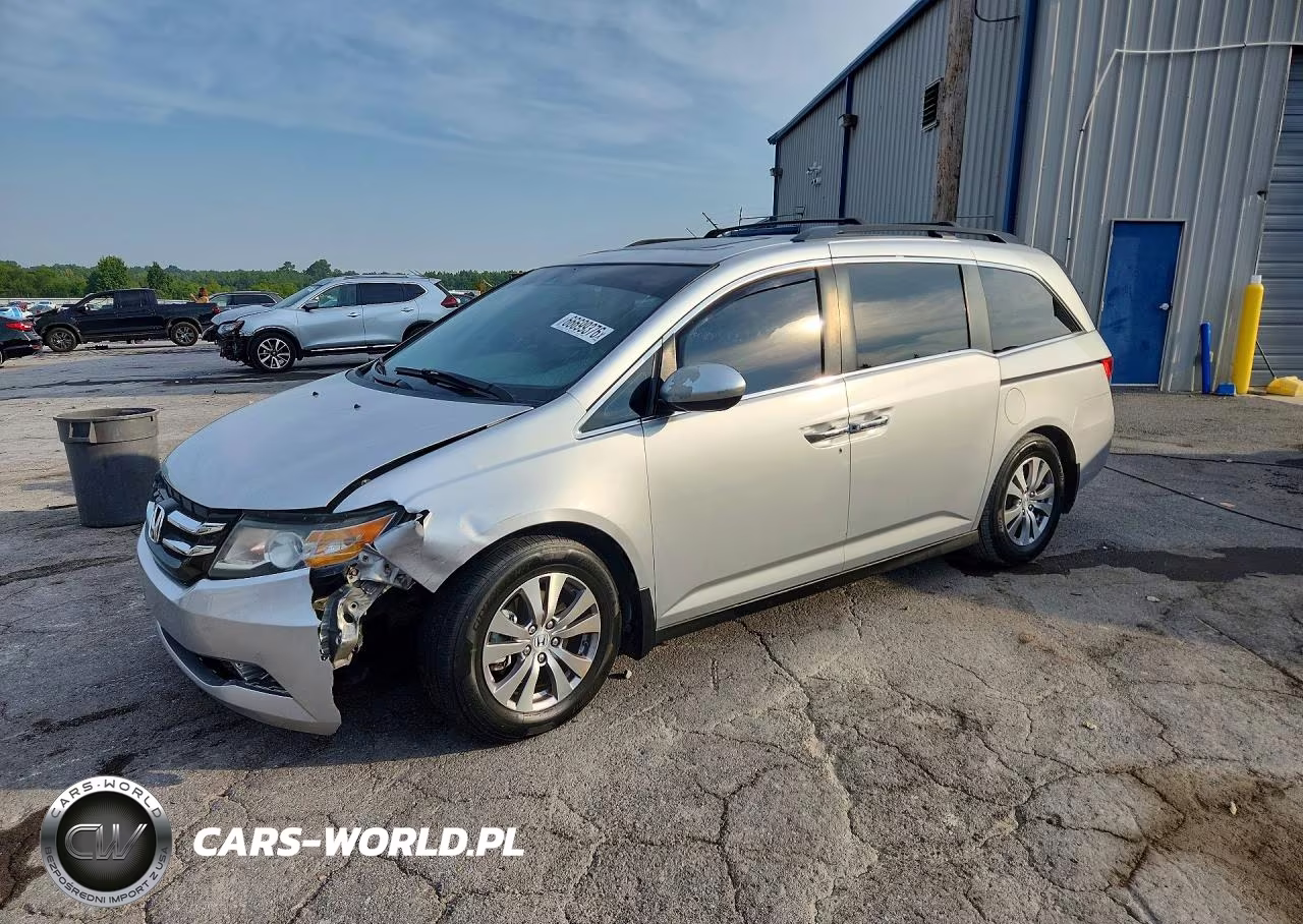 2014 Honda Odyssey Exl VIN:5FNRL5H65EB069795 - 1