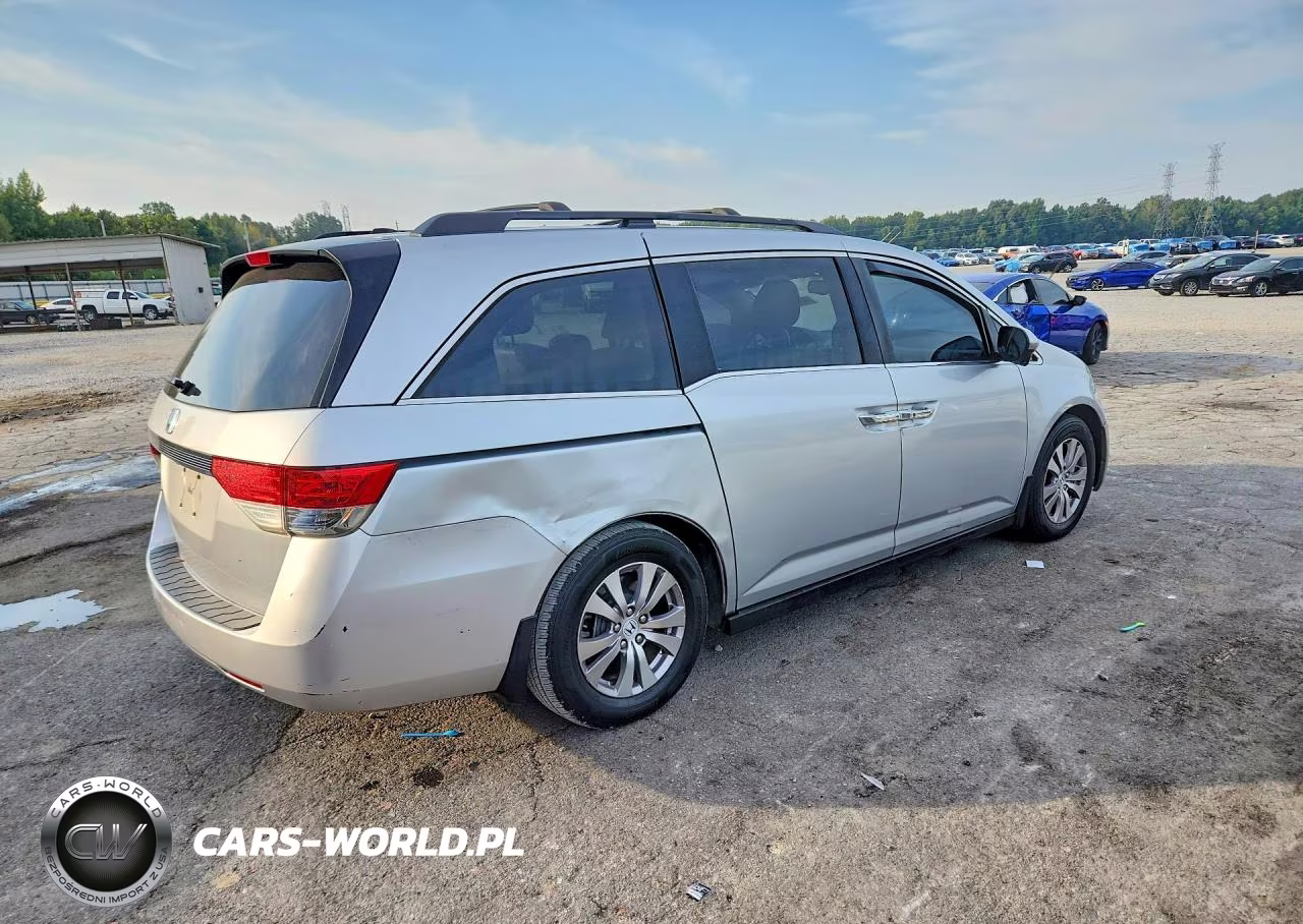 2014 Honda Odyssey Exl VIN:5FNRL5H65EB069795 - 3
