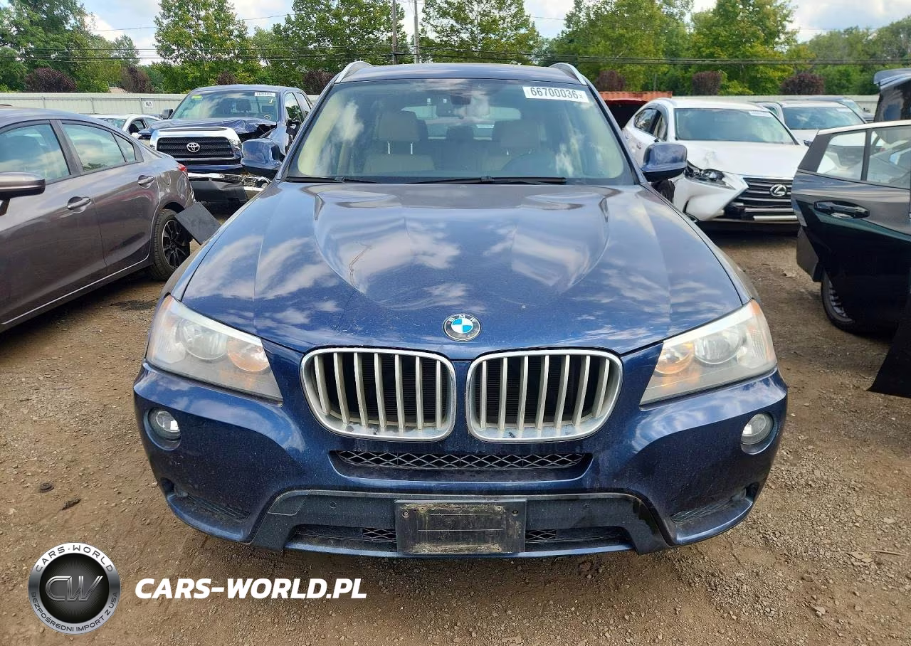 2014 BMW X3 xDrive28I VIN:5UXWX9C57E0D33659 - 5