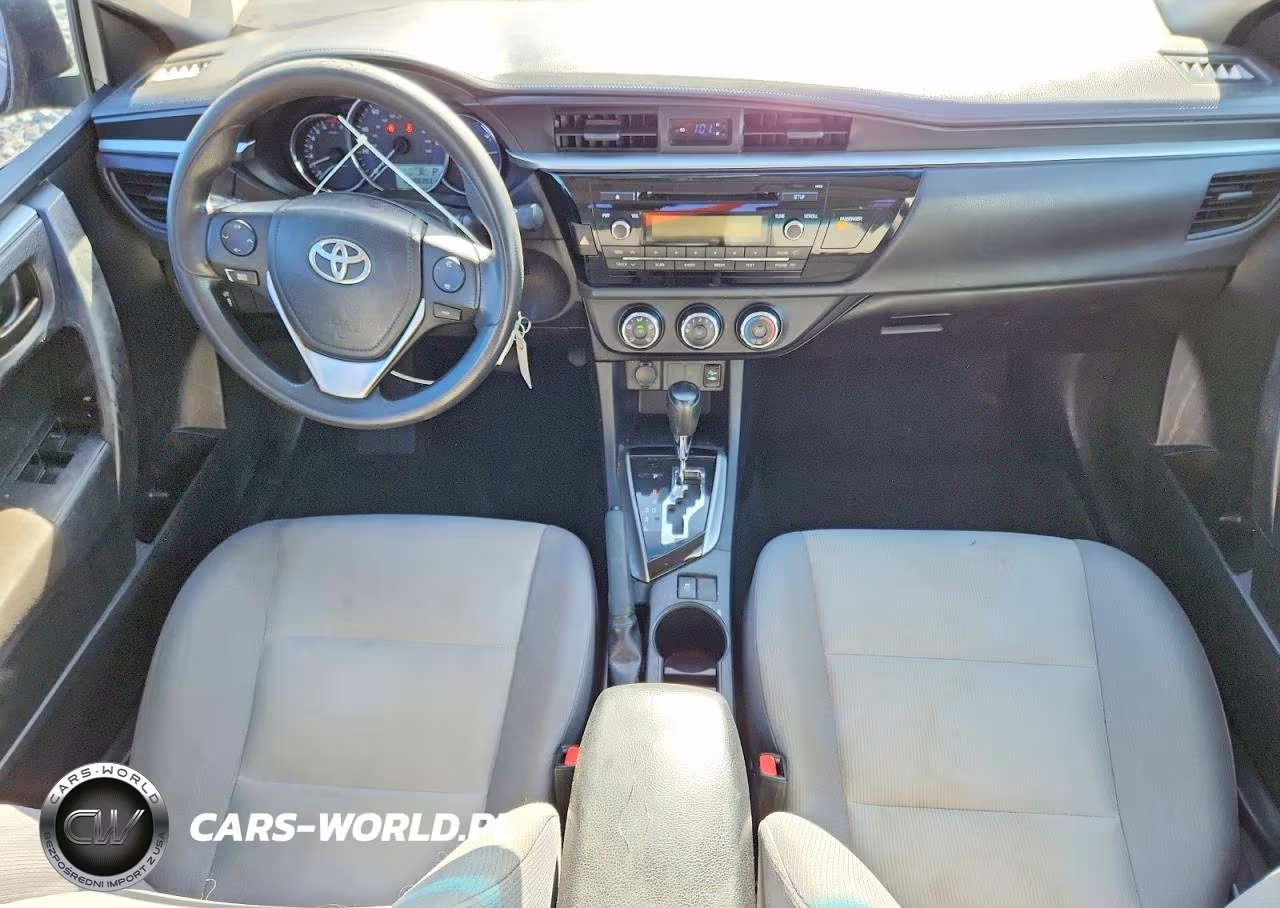 2015 Toyota Corolla L VIN:2T1BURHE7FC231381 - 8