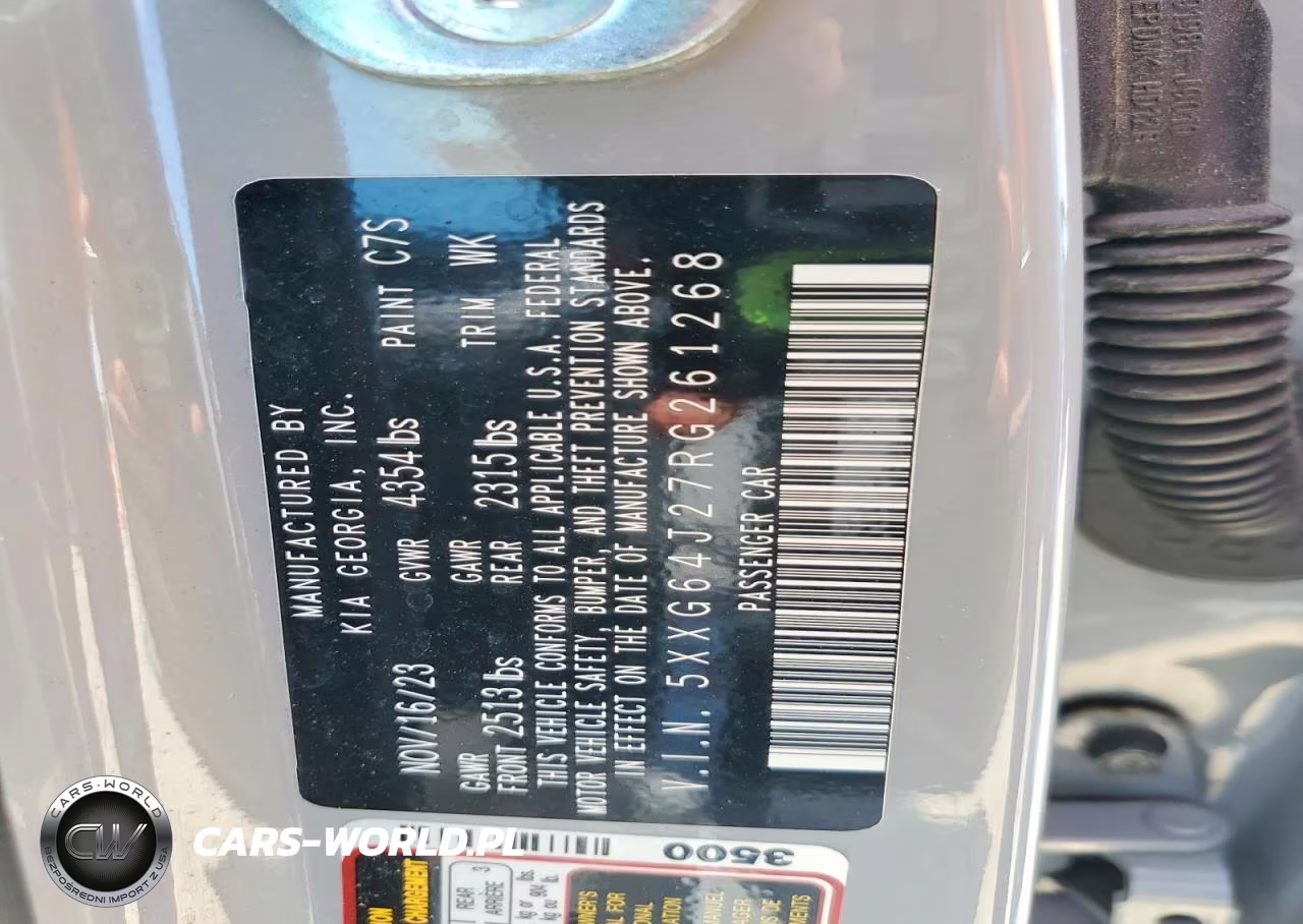 2024 Kia K5 Gt Line VIN:5XXG64J27RG261268 - 12