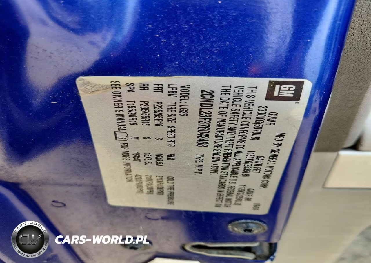 2007 Chevrolet Equinox Ls VIN:2CNDL23F376042468 - 14
