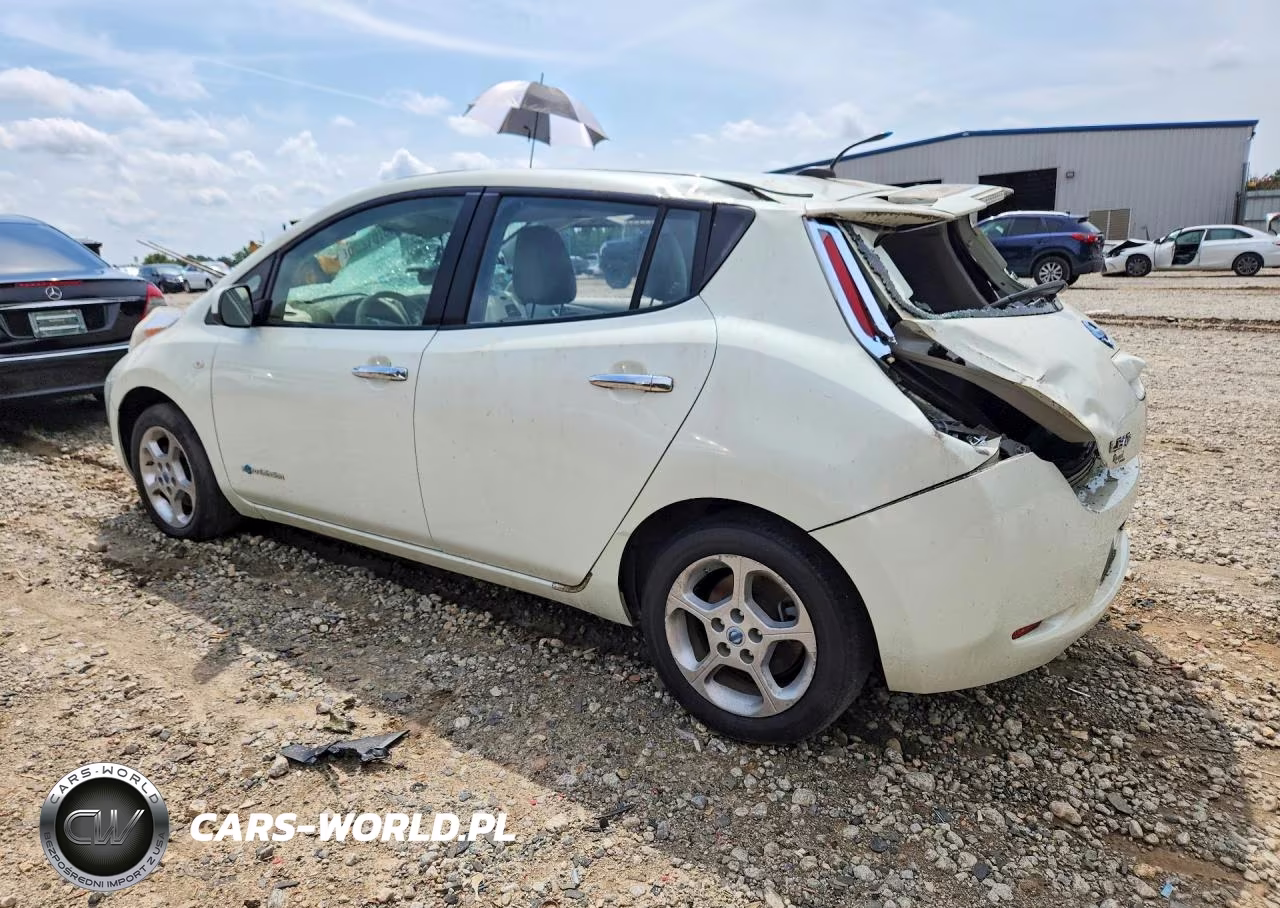 2012 Nissan Leaf Sv VIN:JN1AZ0CP3CT016122 - 2