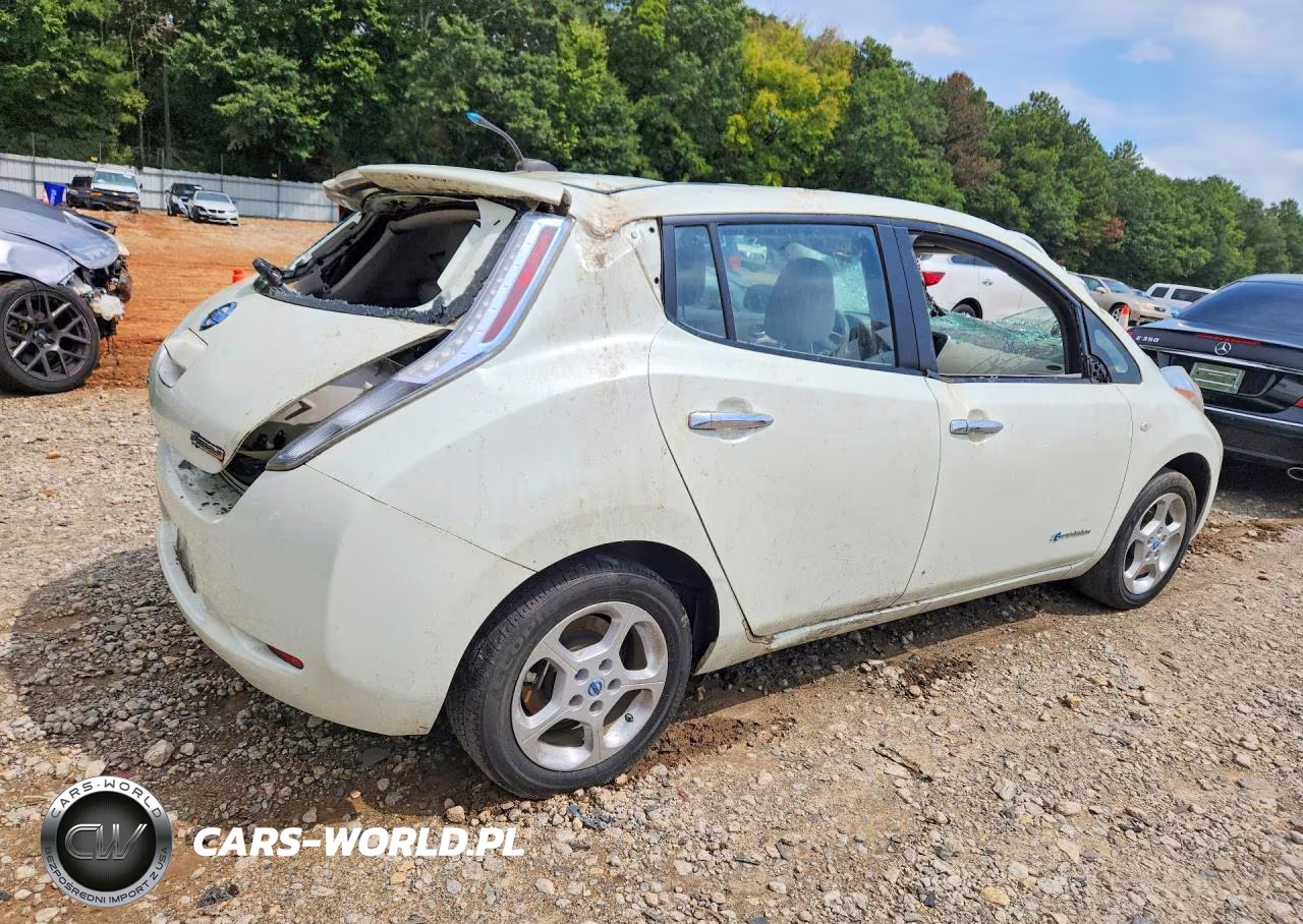2012 Nissan Leaf Sv VIN:JN1AZ0CP3CT016122 - 3