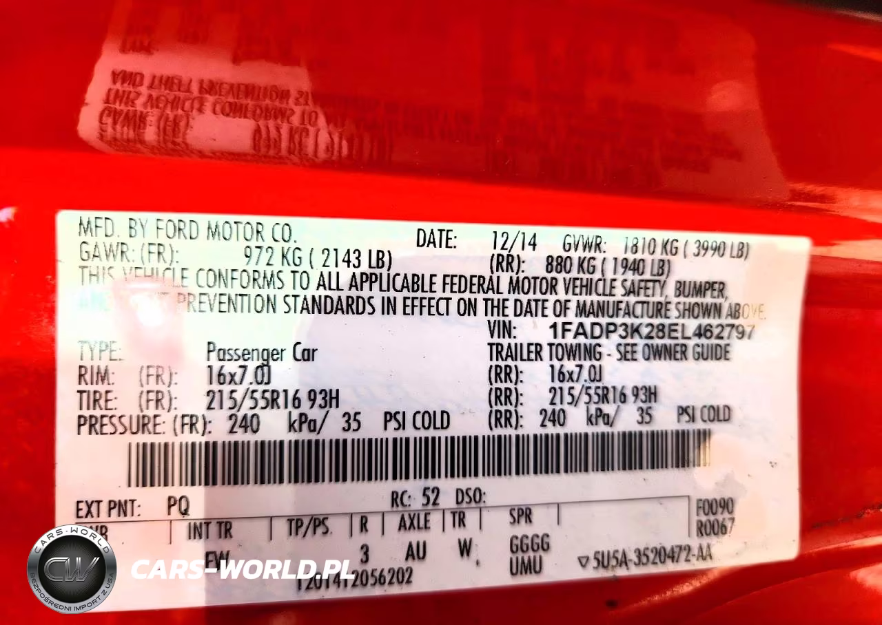 2014 Ford Focus Se VIN:1FADP3K28EL462797 - 13