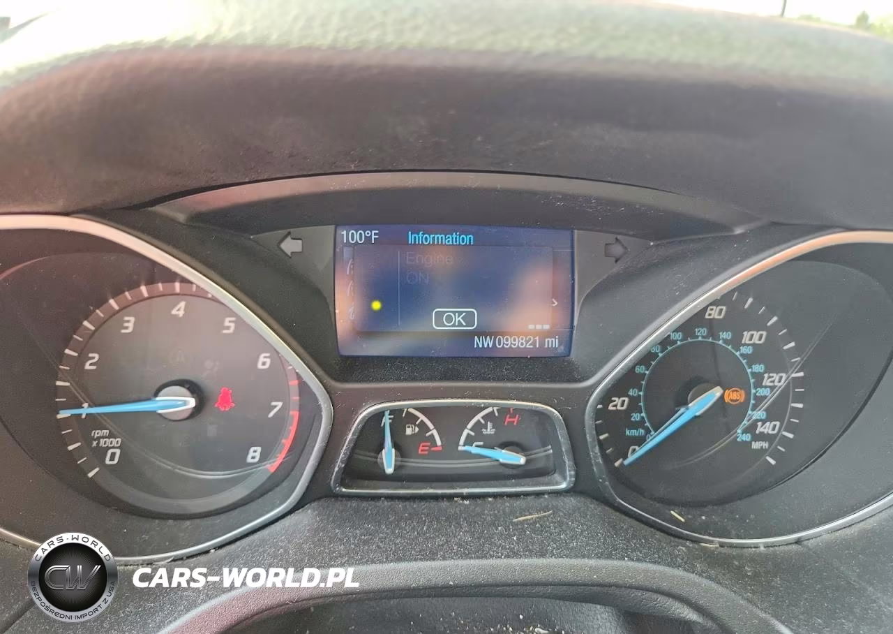 2014 Ford Focus Se VIN:1FADP3K28EL462797 - 9