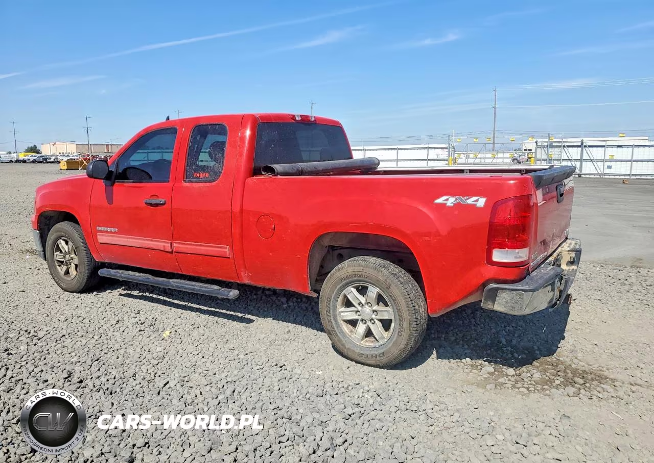 2010 GMC Sierra K1500 Sle VIN:1GTSKVE31AZ152577 - 2