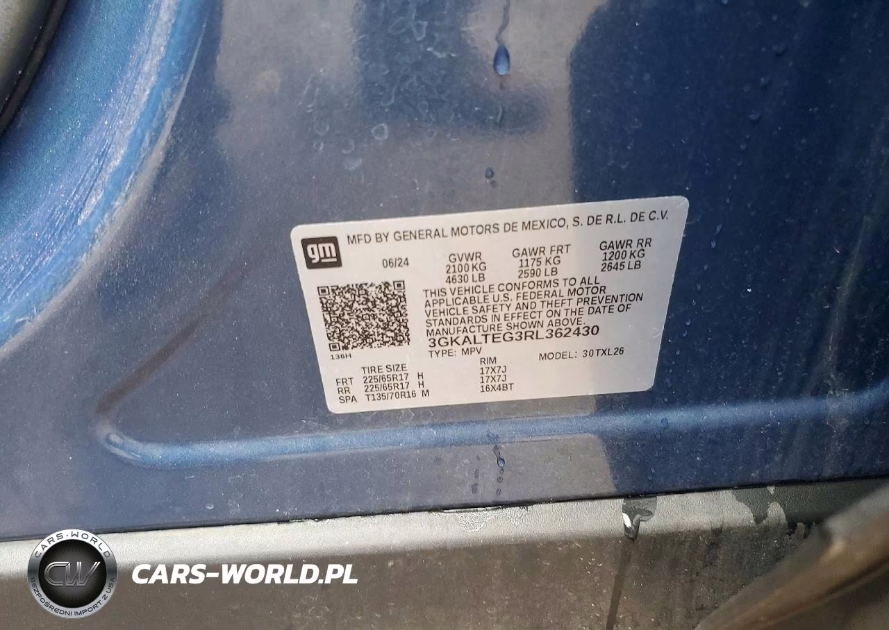2024 GMC Terrain Sle VIN:3GKALTEG3RL362430 - 13
