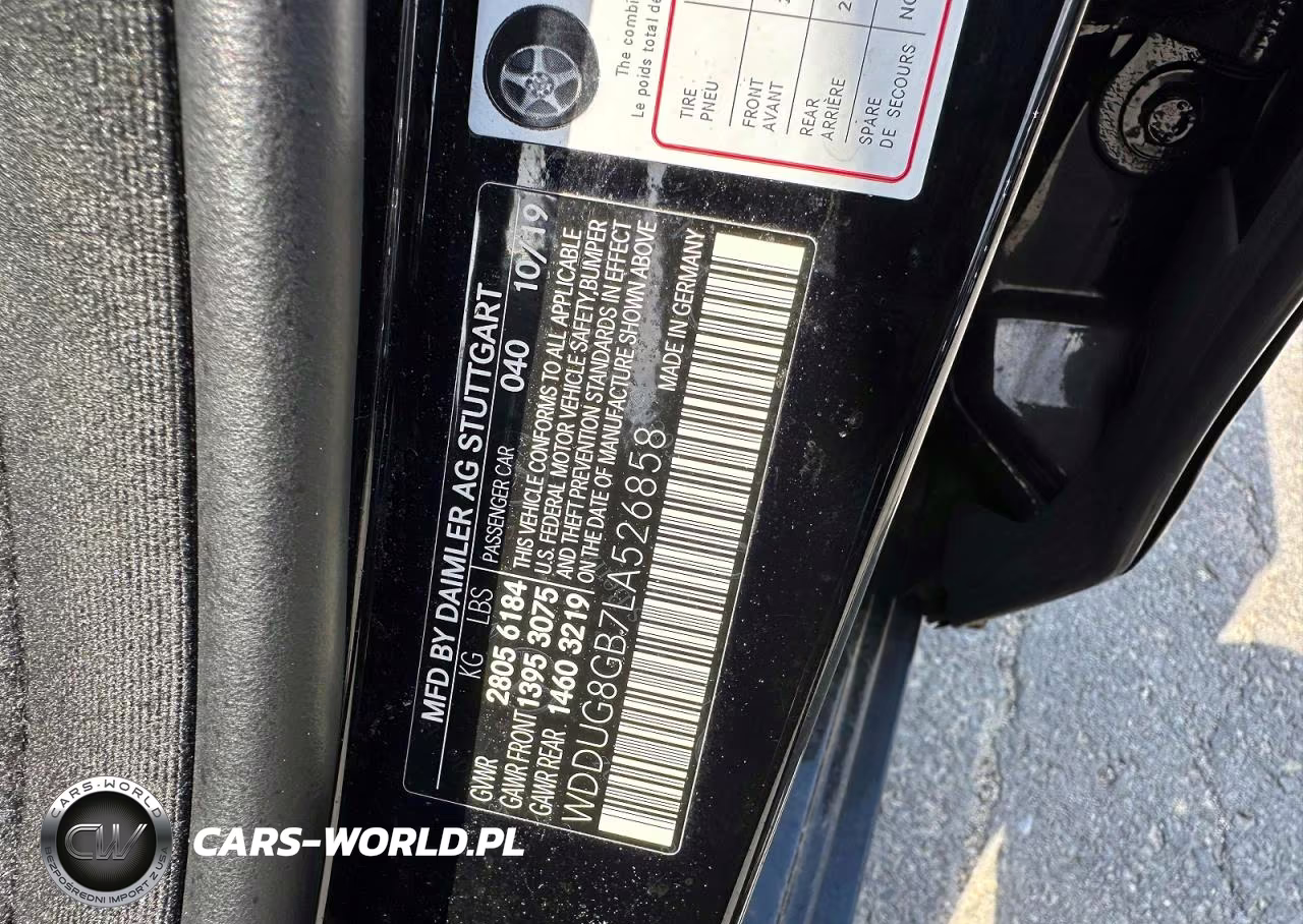 2020 Mercedes-Benz S 560 4Matic VIN:WDDUG8GB7LA526858 - 10