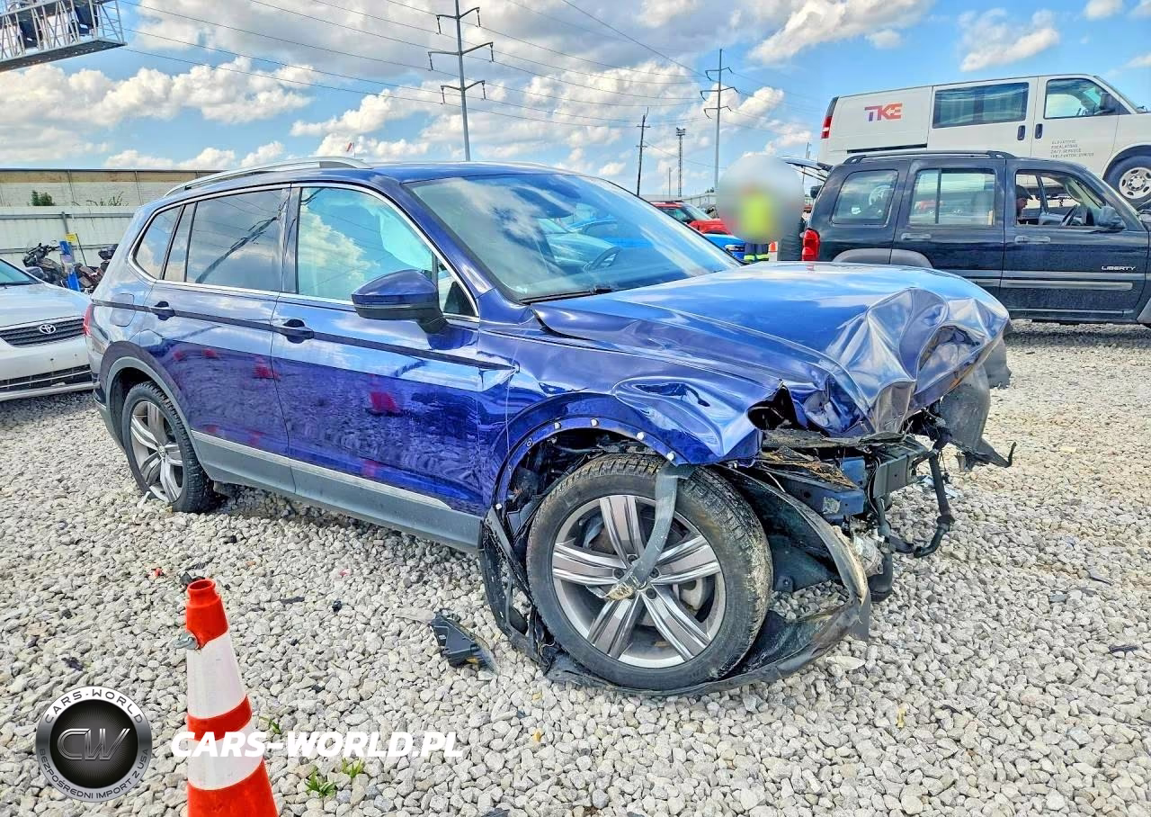 2021 Volkswagen Tiguan Se VIN:3VV3B7AX9MM040884 - 4