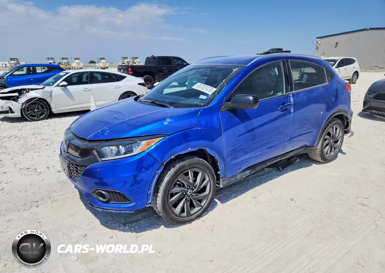 2022 Honda Hr-V Sport VIN:3CZRU5H18NM724412 - 1