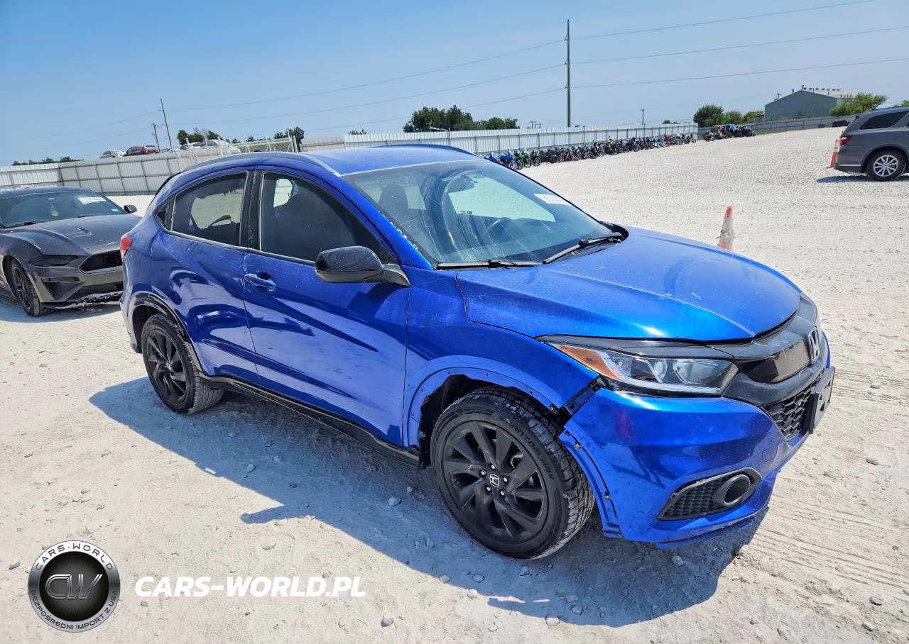 2022 Honda Hr-V Sport VIN:3CZRU5H18NM724412 - 4