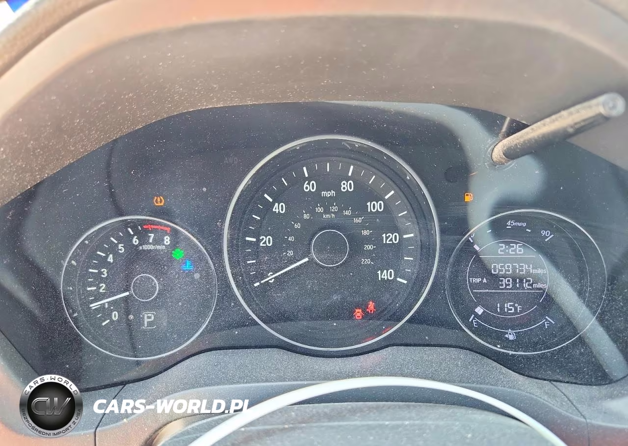 2022 Honda Hr-V Sport VIN:3CZRU5H18NM724412 - 9