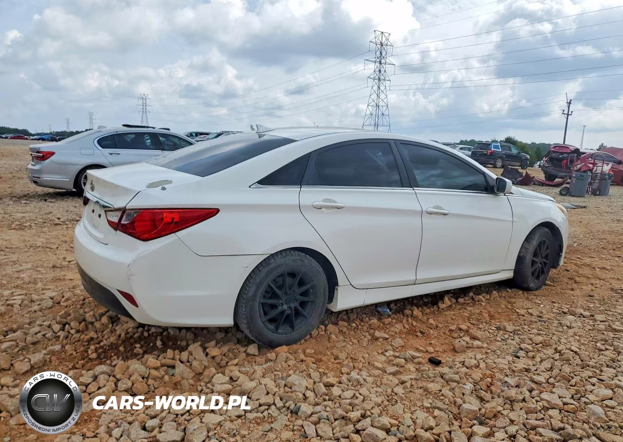2014 Hyundai Sonata Gls VIN:5NPEB4ACXEH942308 - 3