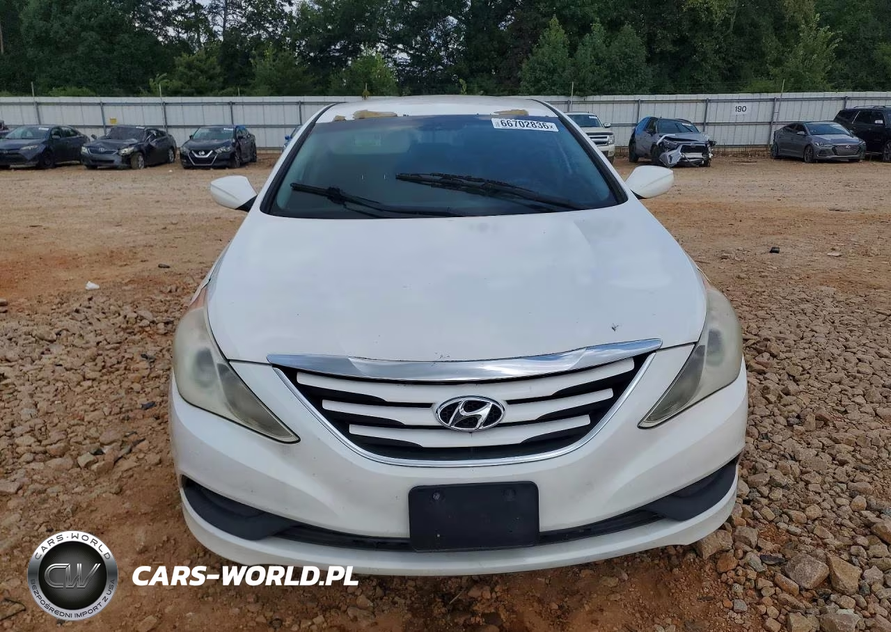 2014 Hyundai Sonata Gls VIN:5NPEB4ACXEH942308 - 5
