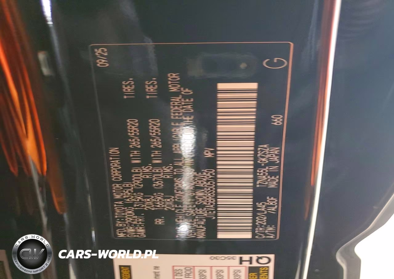 2025 Toyota 4Runner Limited VIN:JTEVA5BR8S5057950 - 13