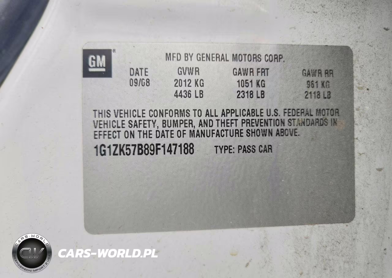 2009 Chevrolet Malibu Ltz VIN:1G1ZK57B89F147188 - 12