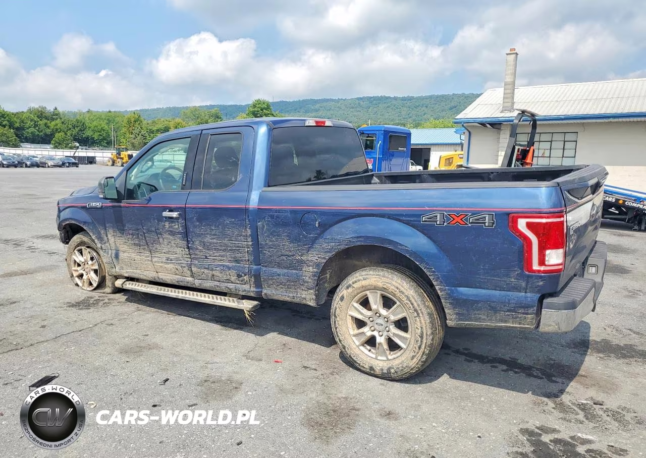 2016 Ford F150 Super Cab VIN:1FTFX1EFXGFD35475 - 2