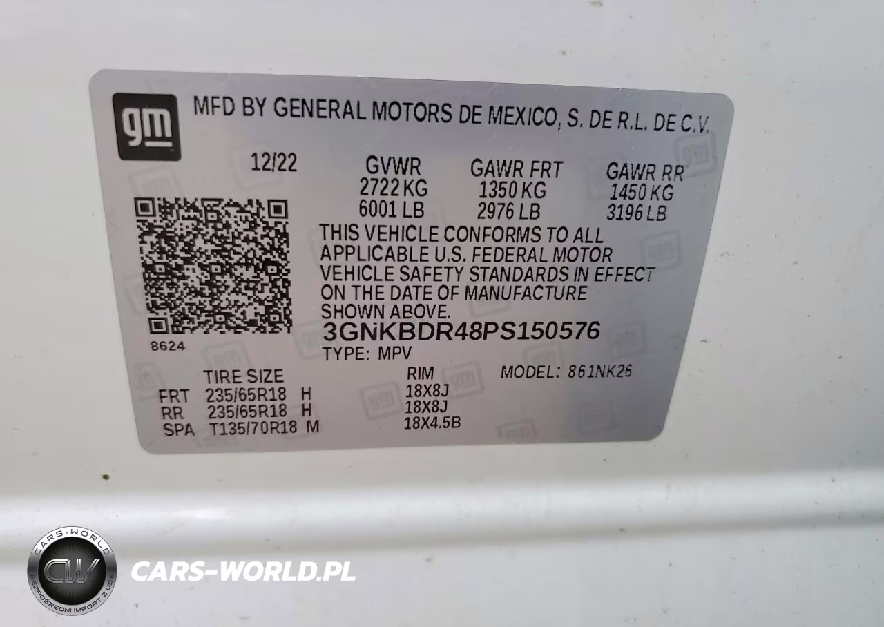 2023 Chevrolet Blazer 3Lt VIN:3GNKBDR48PS150576 - 14