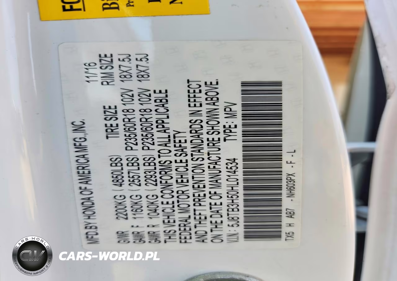 2017 Acura Rdx Technology VIN:5J8TB3H50HL014534 - 14
