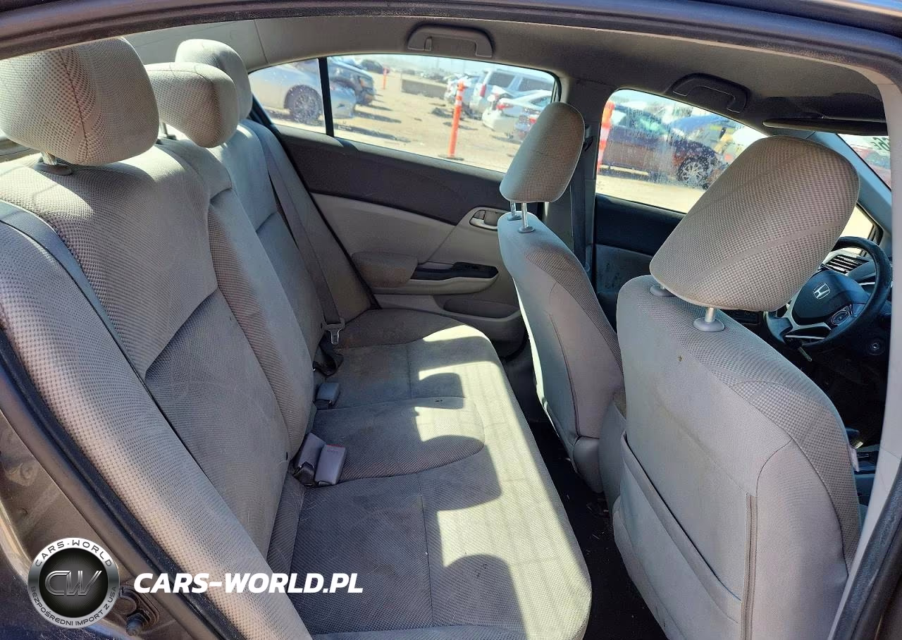 2012 Honda Civic Lx VIN:19XFB2F55CE003541 - 10