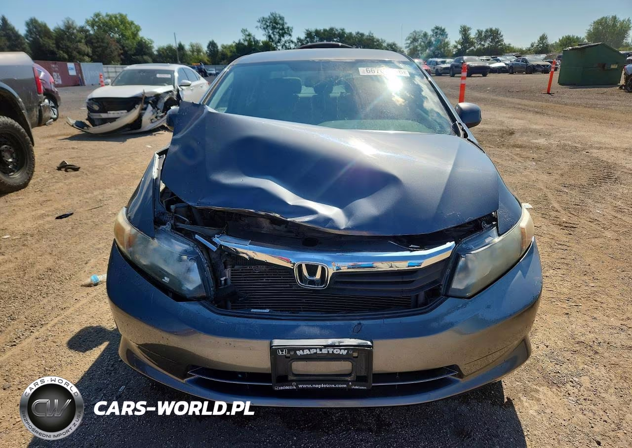 2012 Honda Civic Lx VIN:19XFB2F55CE003541 - 5